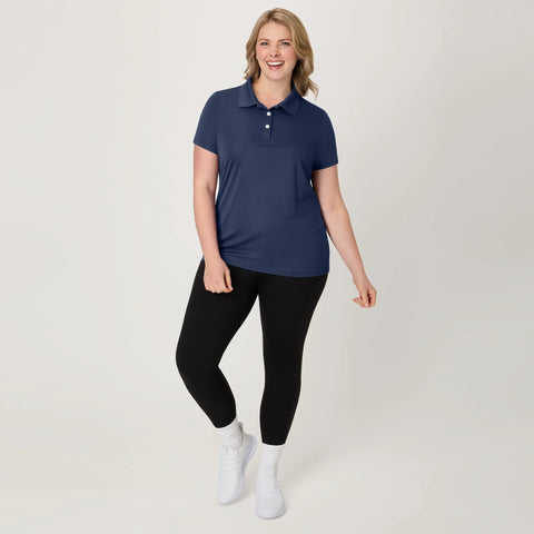 Hanes Sport Cool DRI Women's Performance Polo Shirt, 3-Pack