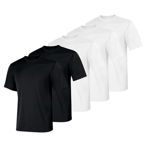 Hanes Sport Cool DRI Men's Performance T-Shirt, Value 5-Pack