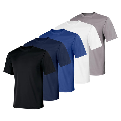 Hanes Sport Cool DRI Men's Performance T-Shirt, Value 5-Pack