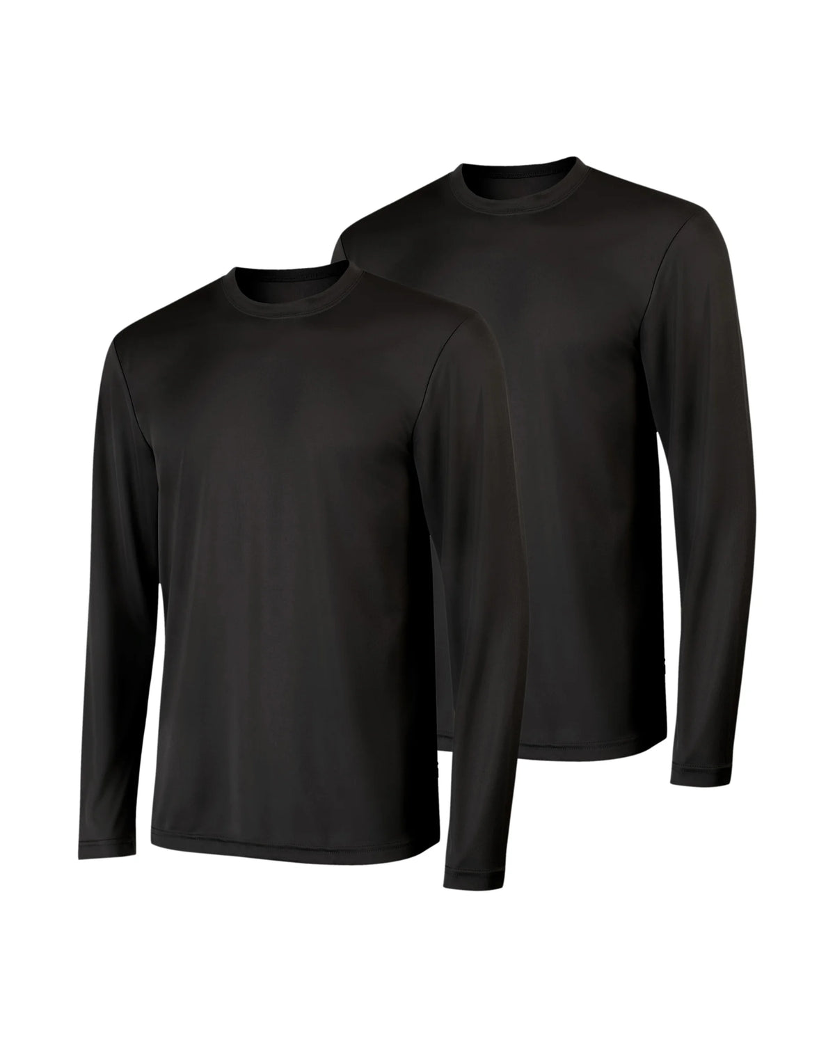 Hanes Sport Cool DRI Men's Performance Long Sleeve T-Shirt, Value 2-Pack