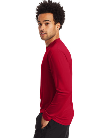 Hanes Sport Cool DRI Men's Performance Long Sleeve T-Shirt, Value 2-Pack
