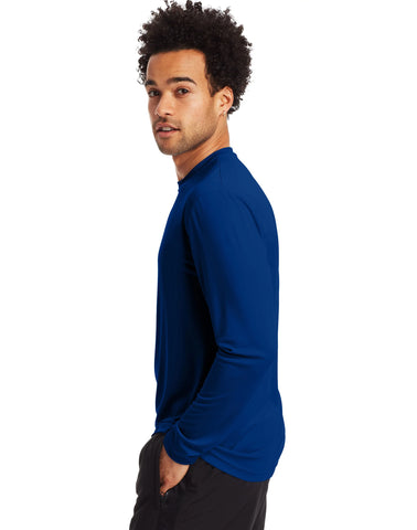 Hanes Sport Cool DRI Men's Performance Long Sleeve T-Shirt, Value 2-Pack