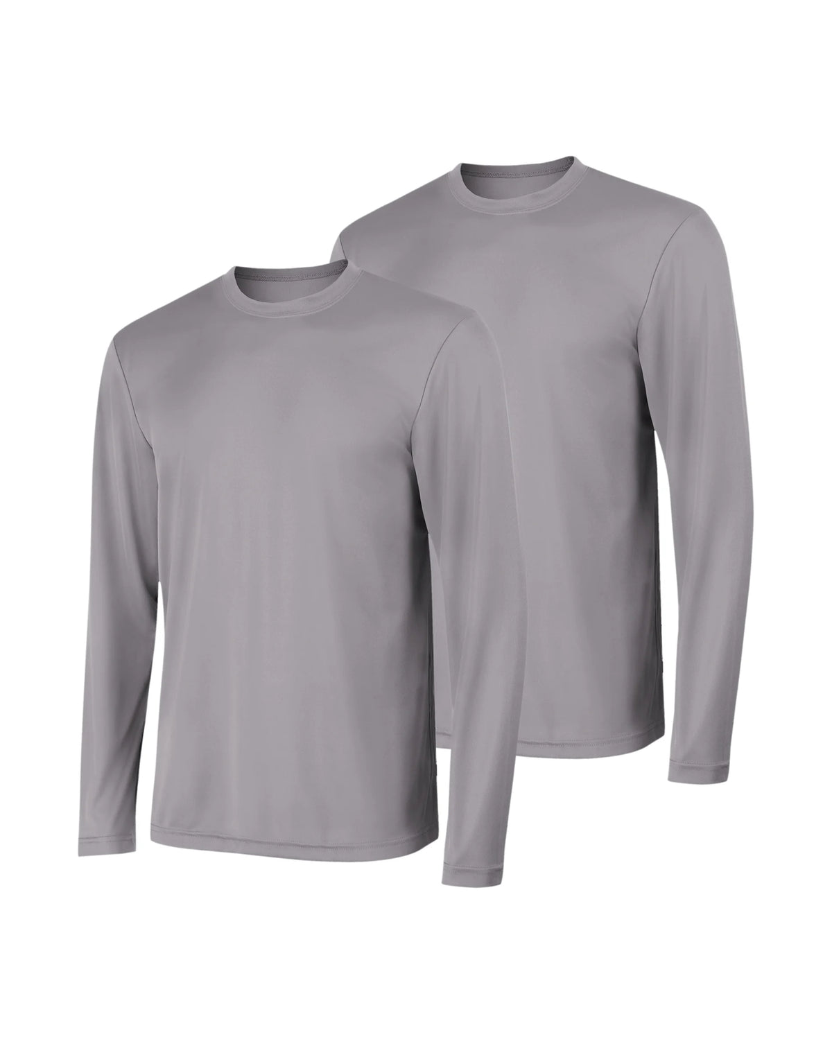 Hanes Sport Cool DRI Men's Performance Long Sleeve T-Shirt, Value 2-Pack
