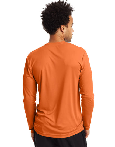 Hanes Sport Cool DRI Men's Performance Long Sleeve T-Shirt, Value 2-Pack