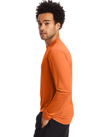 Hanes Sport Cool DRI Men's Performance Long Sleeve T-Shirt, Value 2-Pack