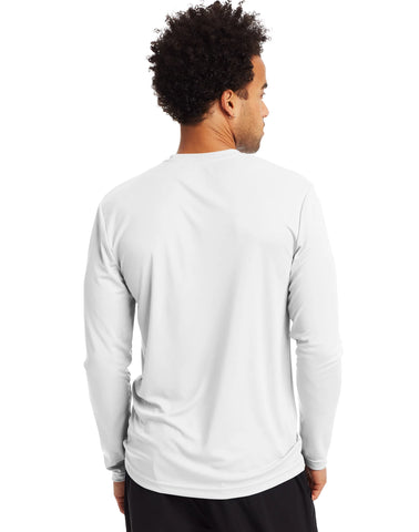 Hanes Sport Cool DRI Men's Performance Long Sleeve T-Shirt, Value 2-Pack