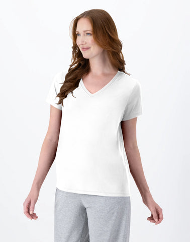 Hanes Sport Cool DRI Women's Performance V-Neck T-Shirt, 5-Pack