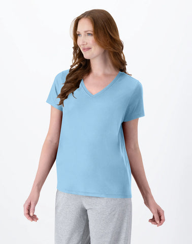 Hanes Sport Cool DRI Women's Performance V-Neck T-Shirt, 5-Pack