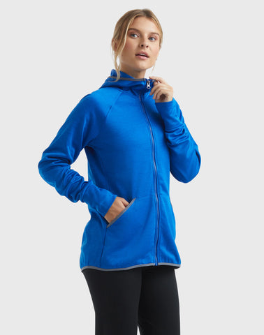 Hanes Sport Women's Full-Zip Fleece Hoodie
