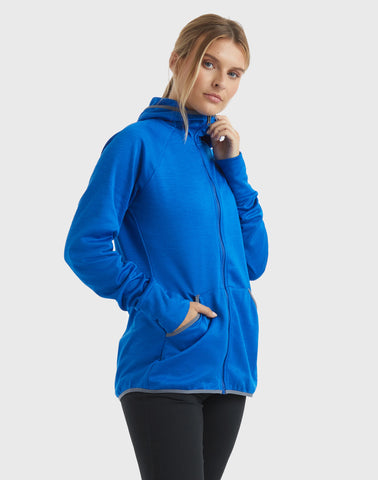 Hanes Sport Women's Full-Zip Fleece Hoodie