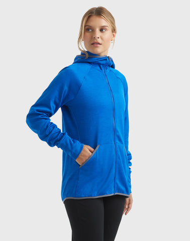 Hanes Sport Women's Full-Zip Fleece Hoodie