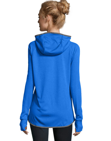 Hanes Sport Women's Full-Zip Fleece Hoodie