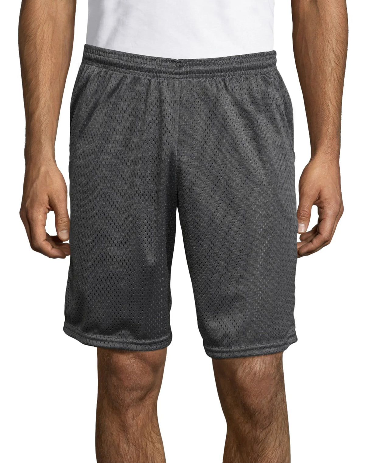 Hanes Sport Men's Mesh Athletic Shorts with Pockets, 9
