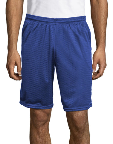 Hanes Sport Men's Mesh Athletic Shorts with Pockets, 9