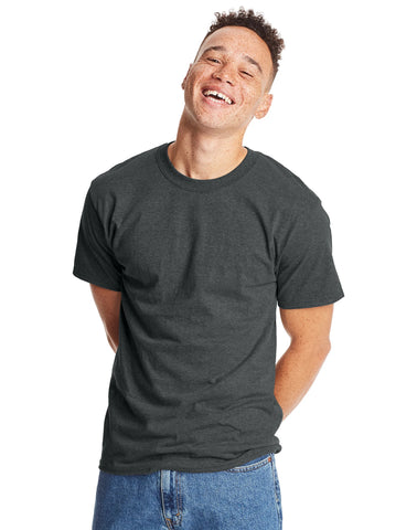 Hanes Beefy-T Unisex Heavyweight Cotton T-Shirt (Big & Tall Sizes Available)