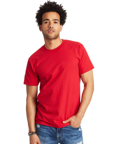 Hanes Beefy-T Unisex Heavyweight Cotton T-Shirt (Big & Tall Sizes Available)