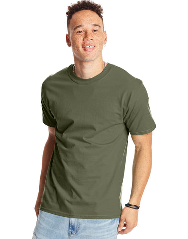 Hanes Beefy-T Unisex Heavyweight Cotton T-Shirt (Big & Tall Sizes Available)