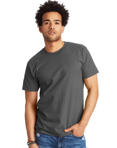 Hanes Beefy-T Unisex Heavyweight Cotton T-Shirt (Big & Tall Sizes Available)