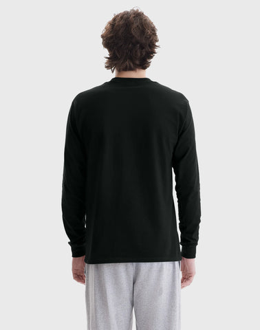 Hanes Beefy Men's Long Sleeve T-Shirt, Cotton