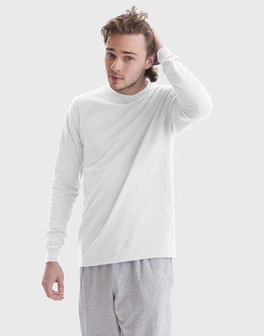 Hanes Beefy Men's Long Sleeve T-Shirt, Cotton