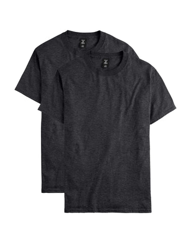 Hanes Beefy-T Men's Heavyweight Cotton T-Shirt, Value 2-Pack (Big & Tall Sizes)