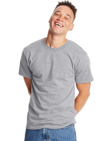 Hanes Beefy-T Men's Heavyweight Cotton T-Shirt, Value 2-Pack (Big & Tall Sizes)