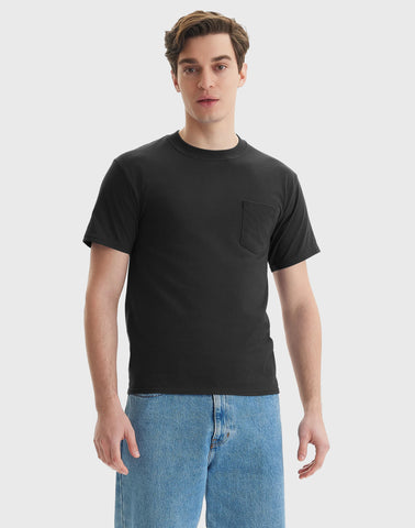 Hanes Beefy-T Unisex Cotton Pocket T-Shirt