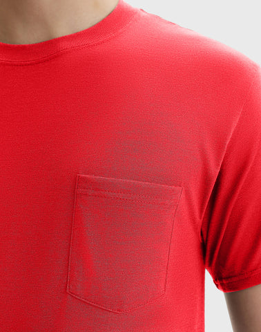 Hanes Beefy-T Unisex Cotton Pocket T-Shirt