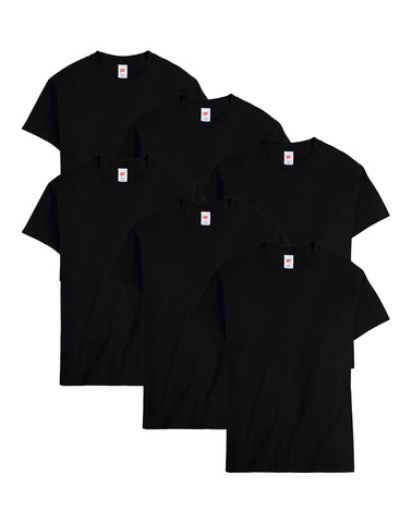 Hanes Essentials Men's Cotton T-Shirt, Value 6-Pack
