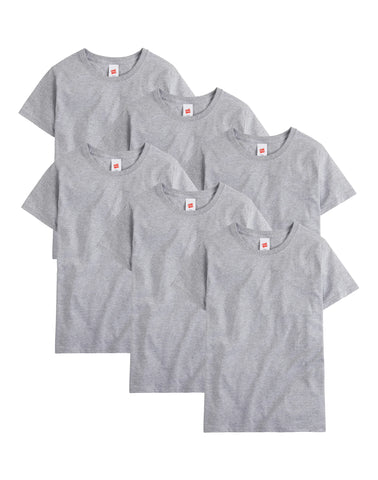 Hanes Essentials Men's Cotton T-Shirt, Value 6-Pack
