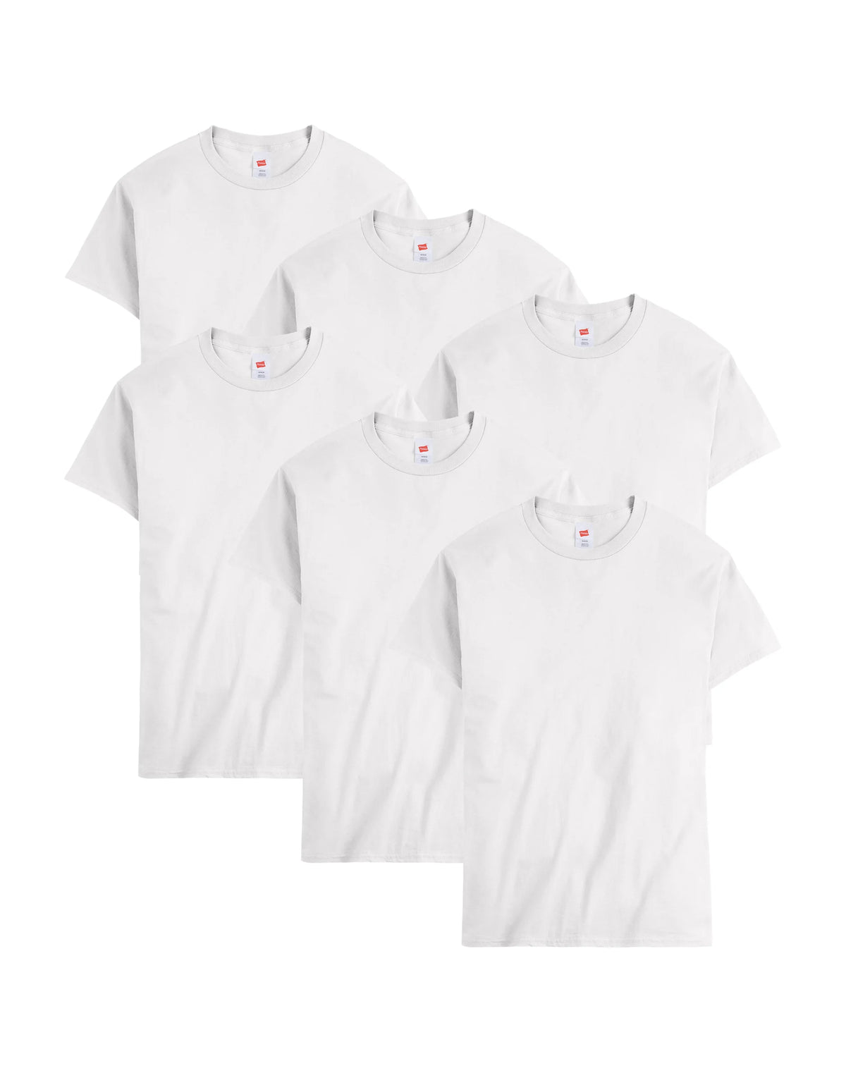 Hanes Essentials Men's Cotton T-Shirt, Value 6-Pack
