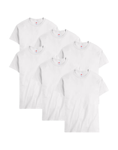 Hanes Essentials Men's Cotton T-Shirt, Value 6-Pack