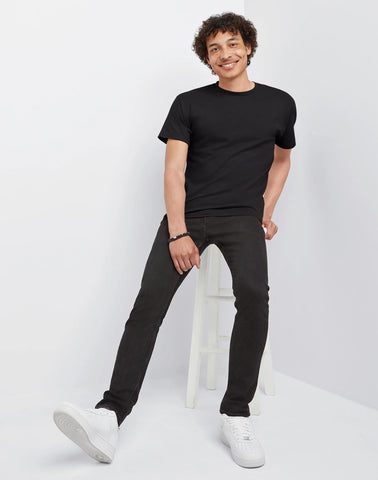 Hanes Essentials Men's Cotton T-Shirt, Value 4-Pack