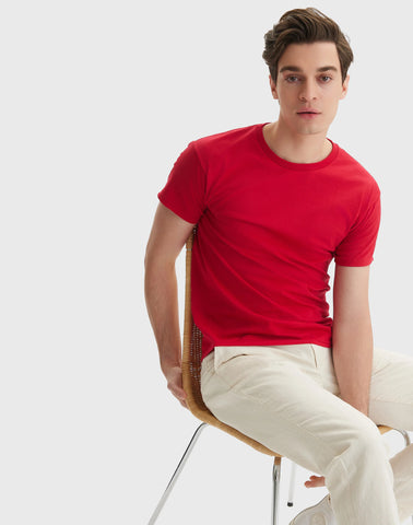 Hanes Essentials Men's Cotton T-Shirt, Value 4-Pack