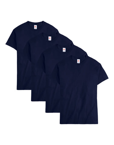 Hanes Essentials Men's Cotton T-Shirt, Value 4-Pack