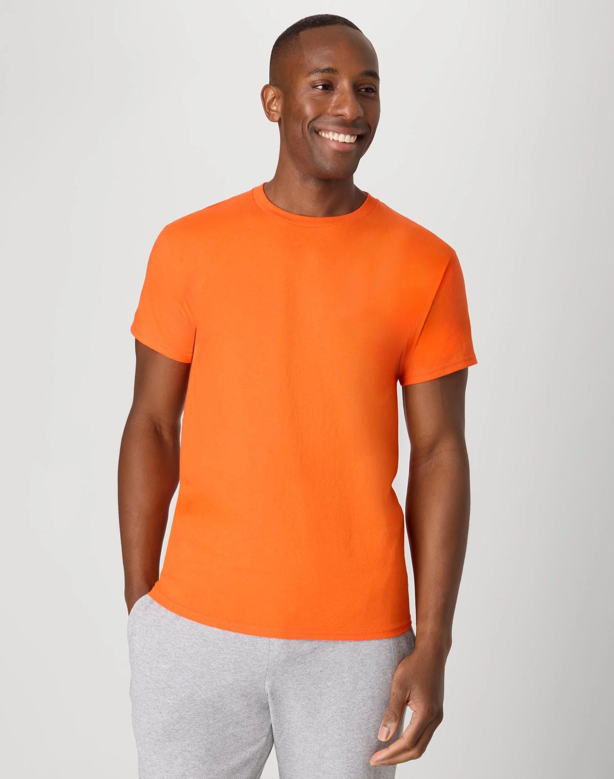Hanes Essentials Men's Cotton T-Shirt, Value 4-Pack