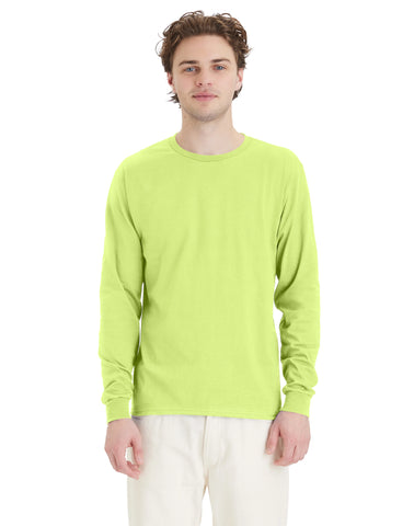 Hanes Essentials Men's Cotton Long Sleeve T-Shirt, Value 4-Pack