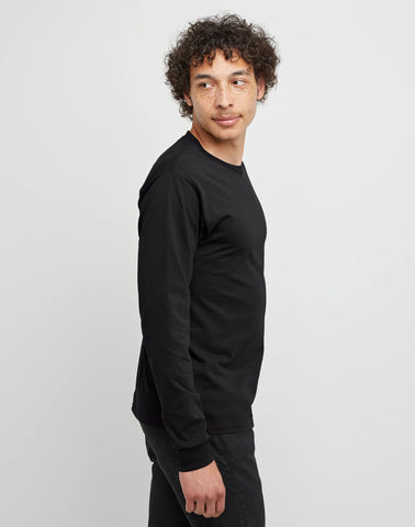 Hanes Essentials Men's Cotton Long Sleeve T-Shirt, 2-Pack