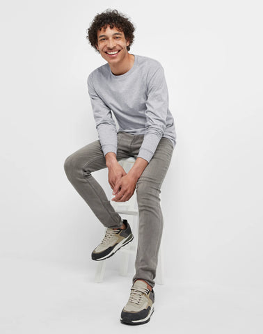 Hanes Essentials Men's Cotton Long Sleeve T-Shirt, 2-Pack