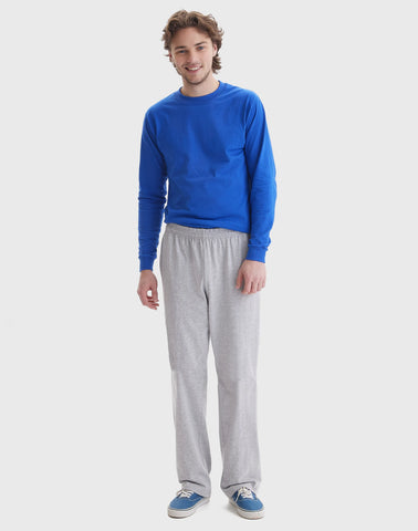 Hanes Essentials Men's Cotton Jersey Pants, 32