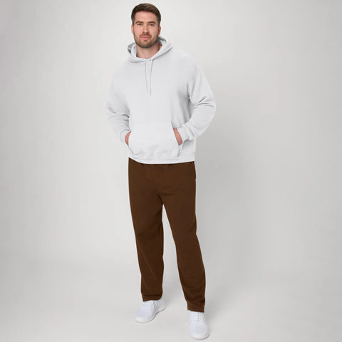 Hanes EcoSmart Men's Fleece Sweatpants with Pockets, 30.5