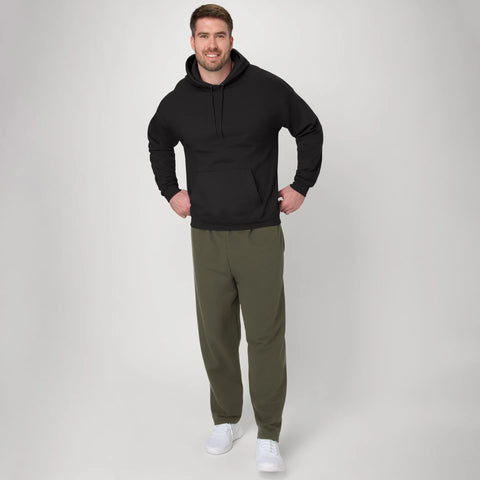 Hanes EcoSmart Men's Fleece Sweatpants with Pockets, 30.5