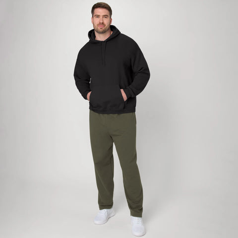 Hanes EcoSmart Men's Fleece Sweatpants with Pockets, 30.5