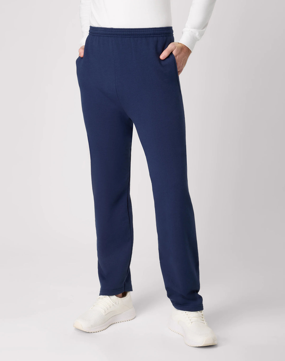 Hanes EcoSmart Men's Fleece Sweatpants with Pockets, 30.5