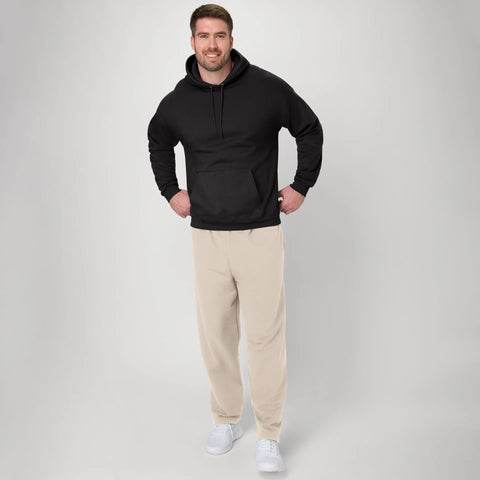 Hanes EcoSmart Men's Fleece Sweatpants with Pockets, 30.5