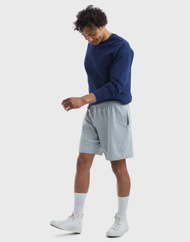 Hanes Essentials Men's Cotton Shorts With Pockets, 7.5