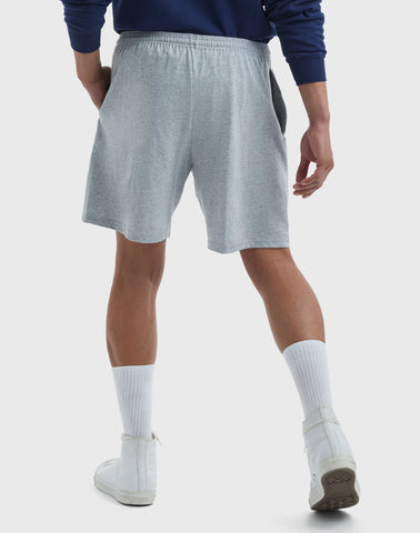 Hanes Essentials Men's Cotton Shorts With Pockets, 7.5