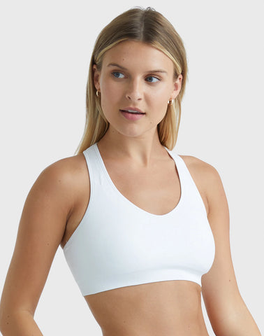 Hanes Sport Women's Seamless Racerback Sports Bra, 3-Pack