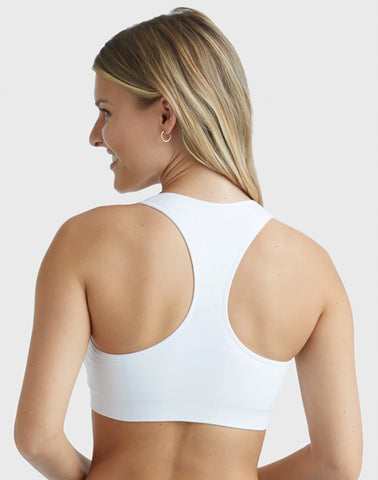 Hanes Sport Women's Seamless Racerback Sports Bra, 3-Pack