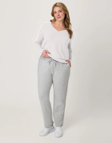 Hanes Women's Long Sleeve Cotton V-Neck T-Shirt